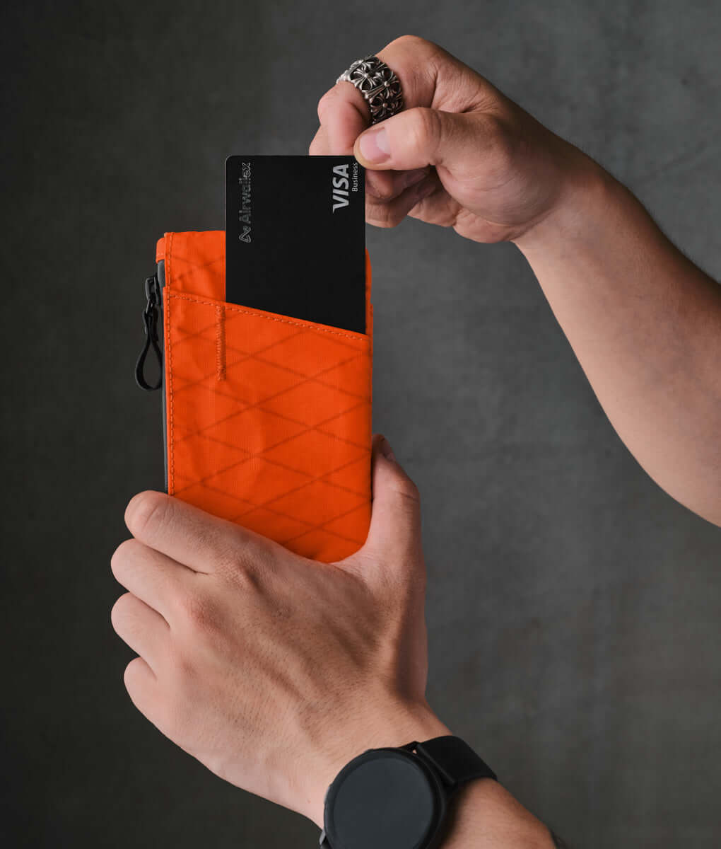 ALPAKA Zip Cardholder.