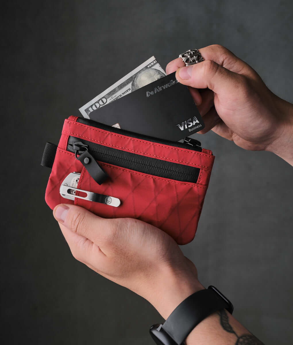 ALPAKA Zip Cardholder.