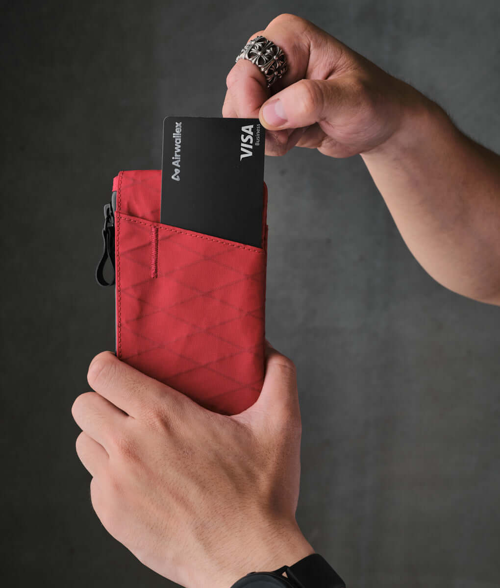 ALPAKA Zip Cardholder.