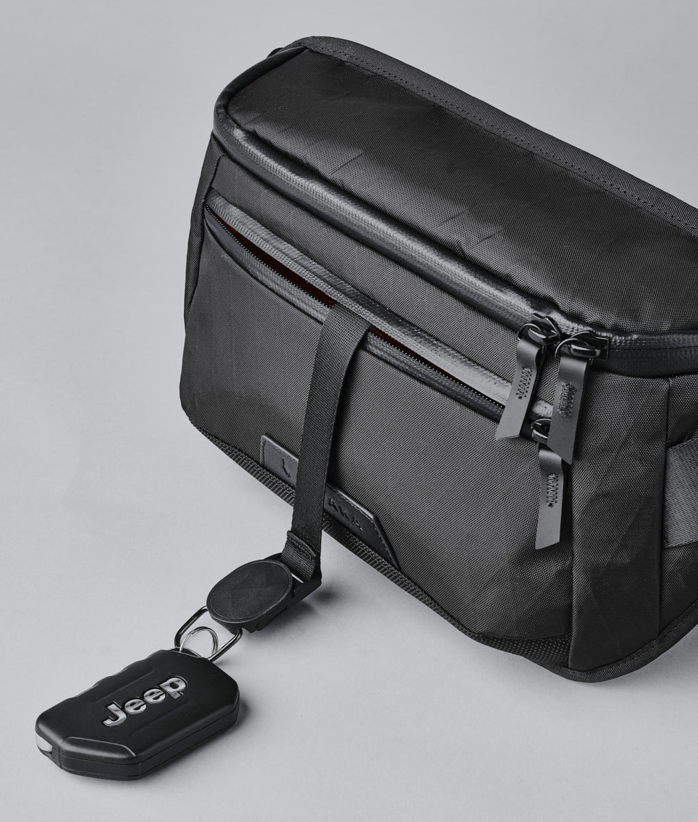Stylish Alpaka Bravo Sling Mini V2 bag, perfect for daily use and travel, combining durability with sleek design.