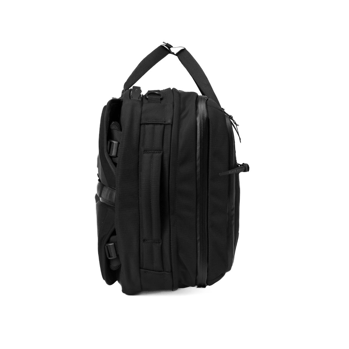 Black Ember Forge 40L Expandable travel backpack