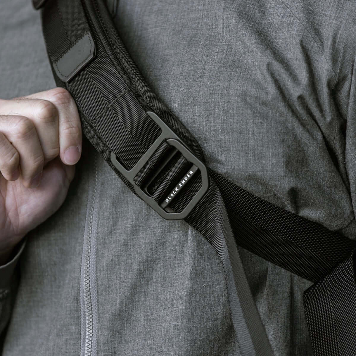 Black Ember Grip Sling stylish and durable carrying solution for daily use