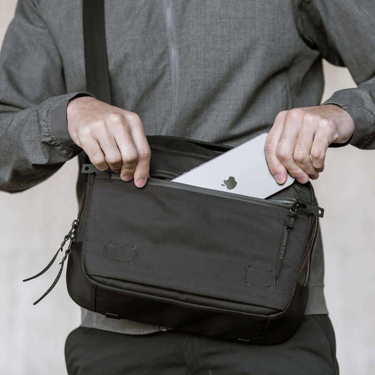 Black Ember Grip Sling stylish and durable carrying solution for daily use