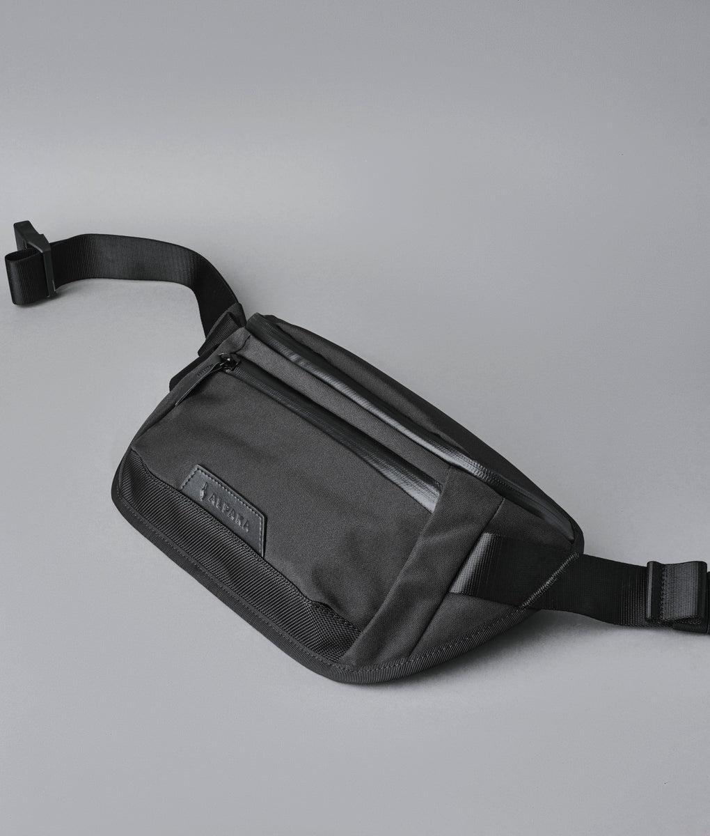 Stylish Alpaka Bravo Sling Mini V2 bag, perfect for daily use and travel, combining durability with sleek design.