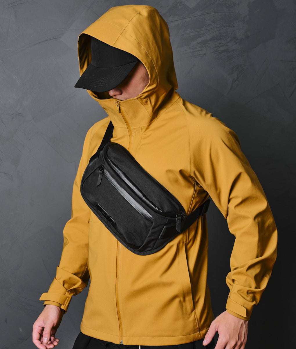 Stylish Alpaka Bravo Sling Mini V2 bag, perfect for daily use and travel, combining durability with sleek design.