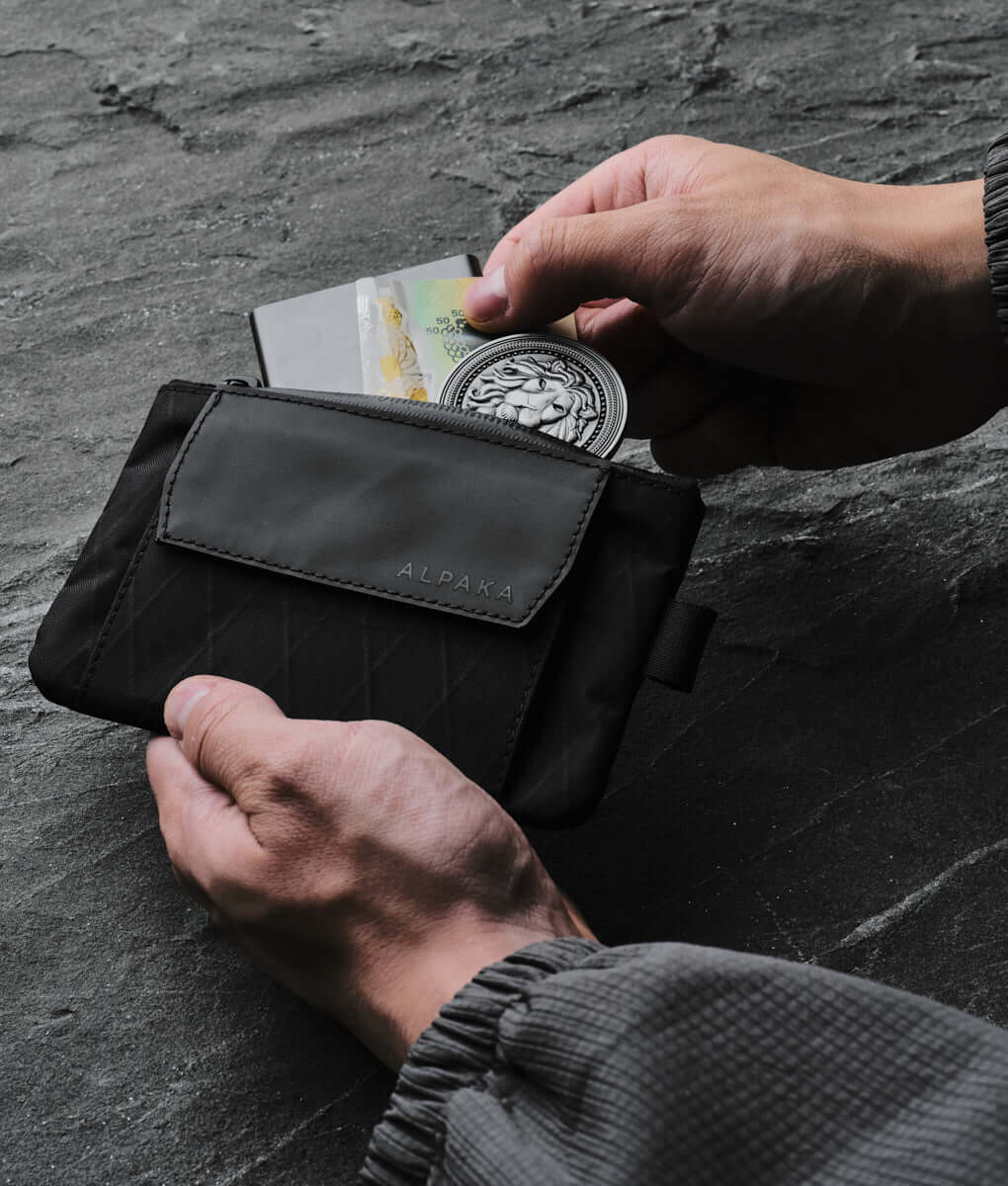 Alpaca-themed zip pouch designed for stylish and practical storage solutions