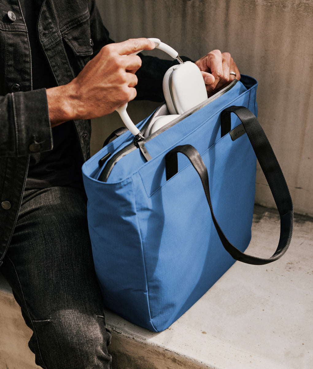 Alpaka Metro tote bag, weather resistant with smart organization, perfect for everyday use and stylish travel