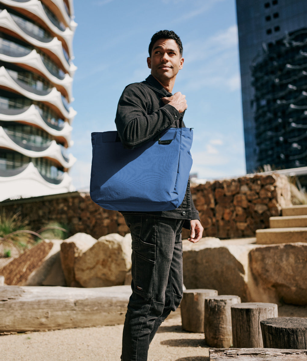 Alpaka Metro tote bag, weather resistant with smart organization, perfect for everyday use and stylish travel