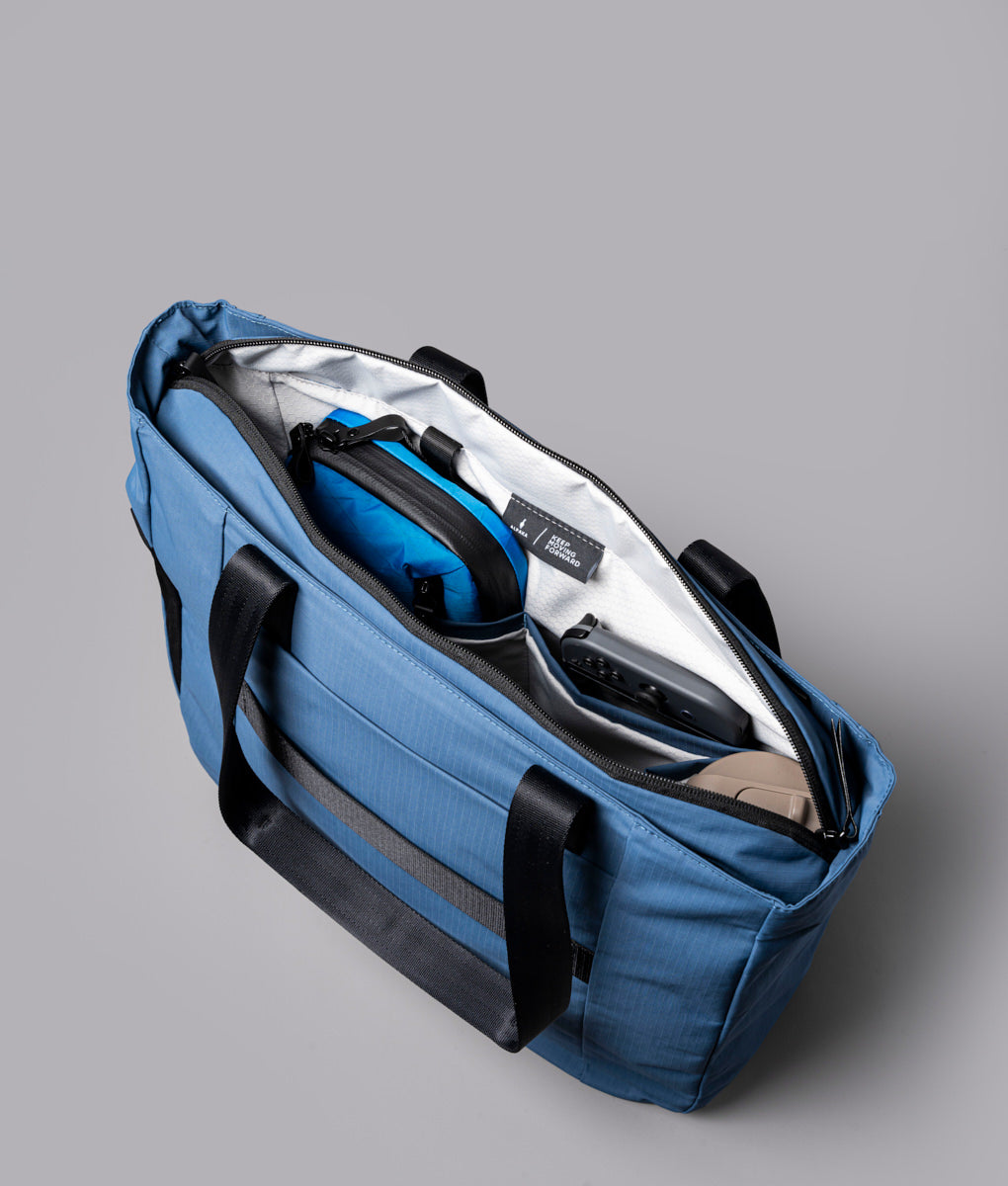 Alpaka Metro tote bag, weather resistant with smart organization, perfect for everyday use and stylish travel