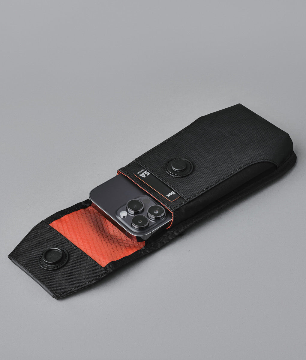 Alpaka Modular Phone Sling V2 designed for versatile carrying and secure phone storage in sleek, durable materials