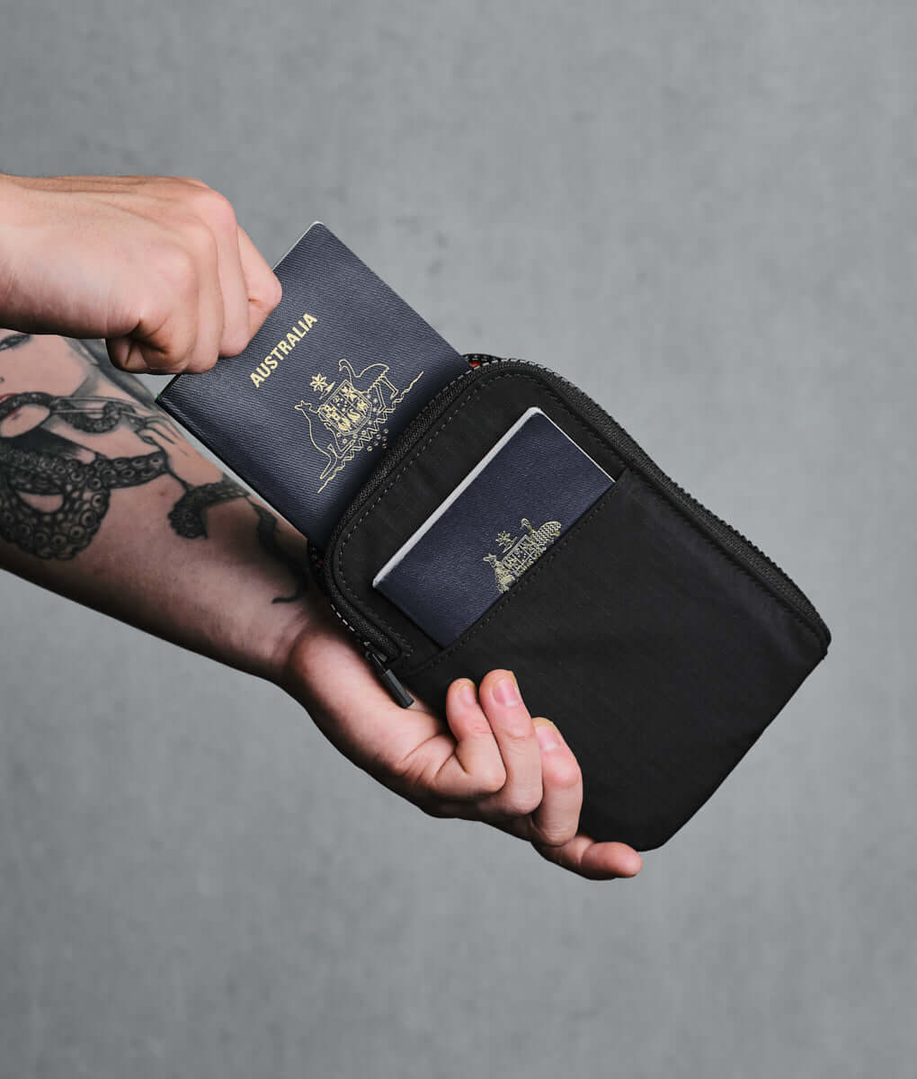 Zip Travel Wallet.