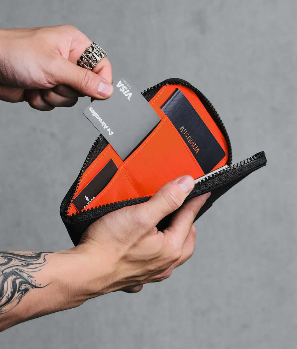 Zip Travel Wallet.