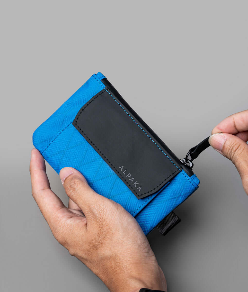 Alpaca-themed zip pouch designed for stylish and practical storage solutions