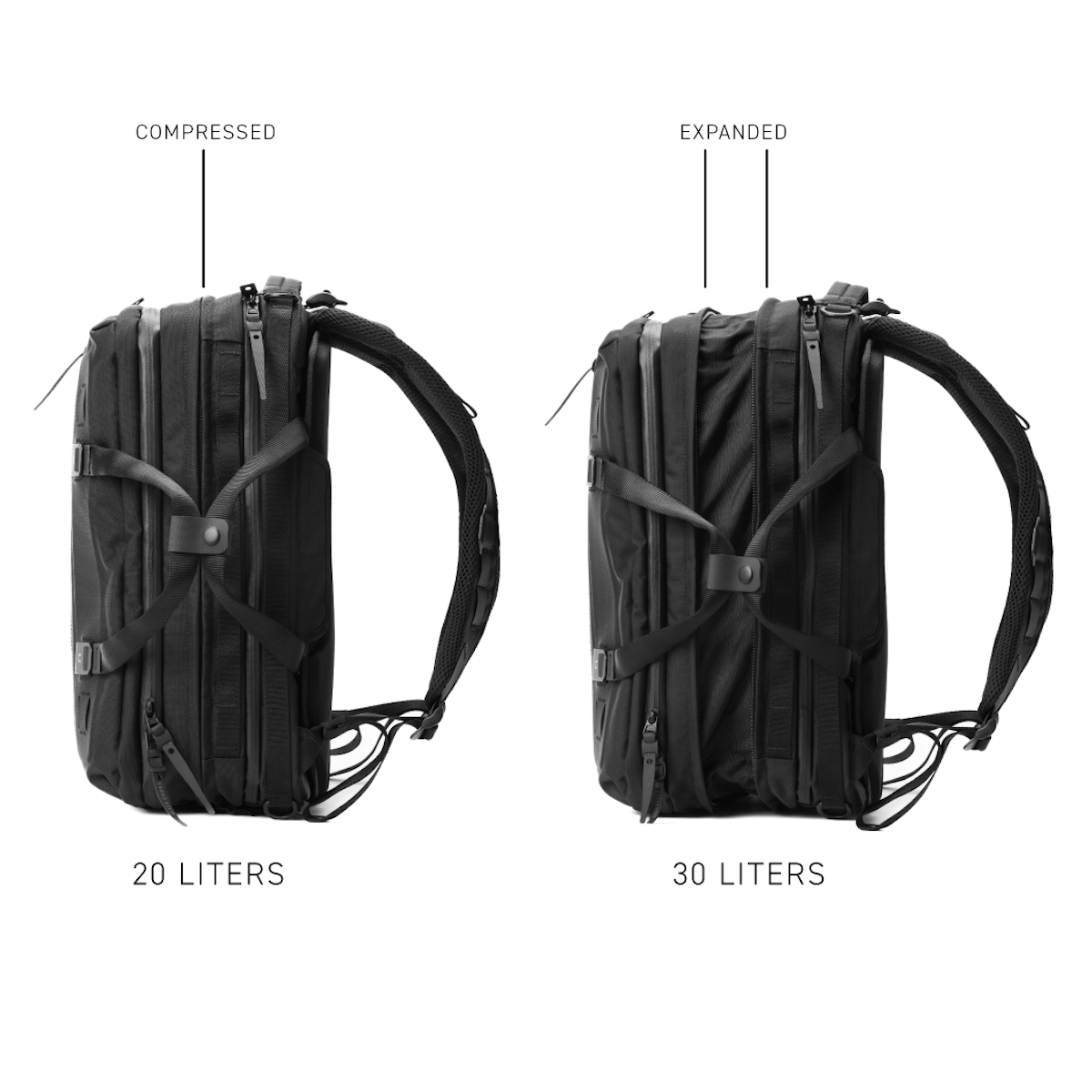 BLACK EMBER FORGE 30 EMBERTEX™ PFAS FREE - JET BLACK : 20L - 30L EXPANSION