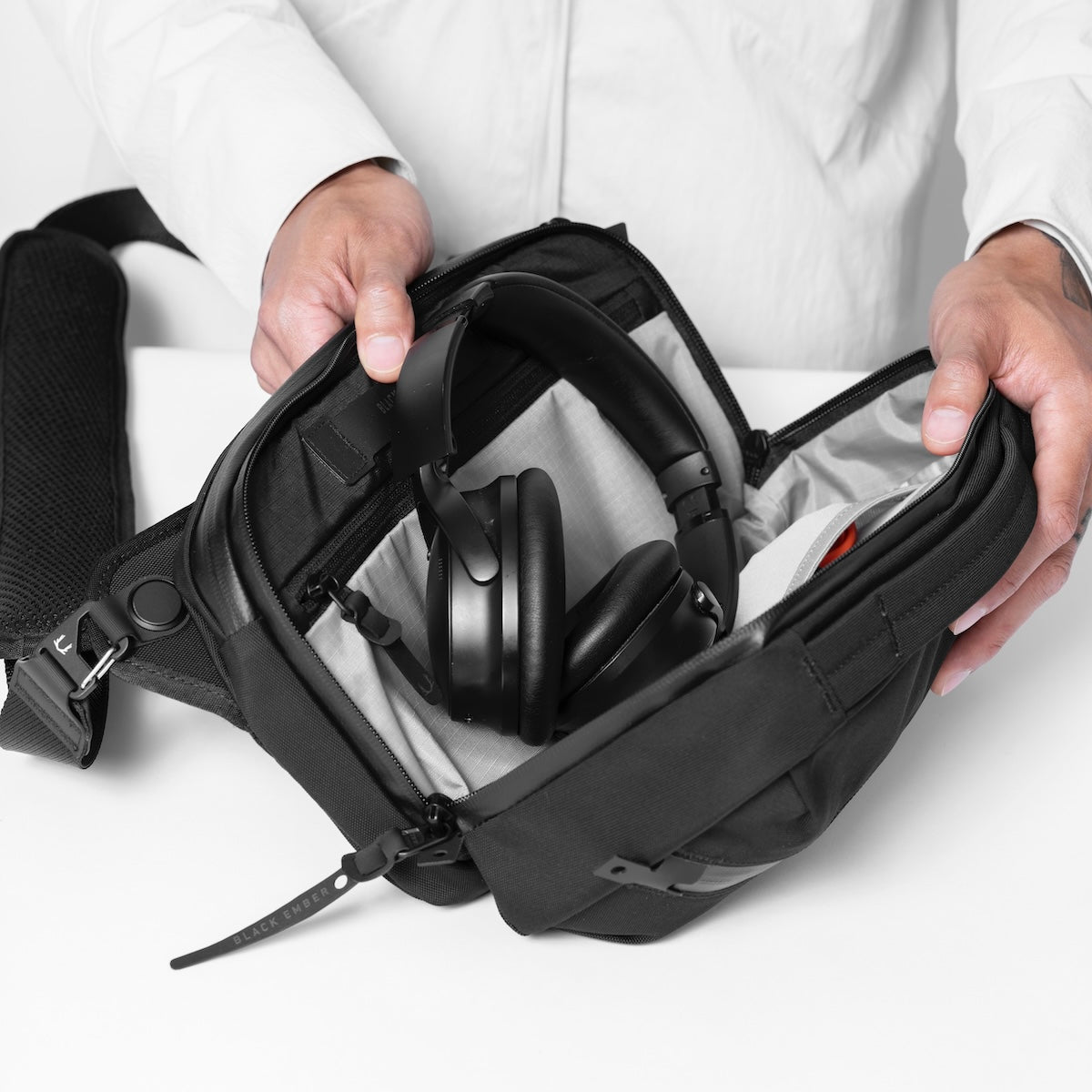 Black Ember GRIP-SLING 06 EMBERTEX™ PFAS FREE - JET BLACK : 6L