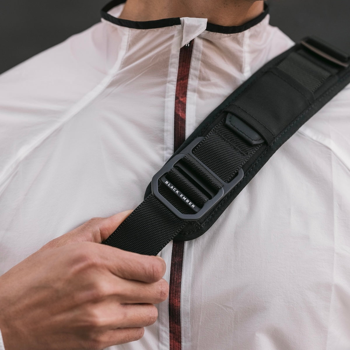 Black Ember GRIP-SLING 12 EMBERTEX™ PFAS FREE - JET BLACK : 12L