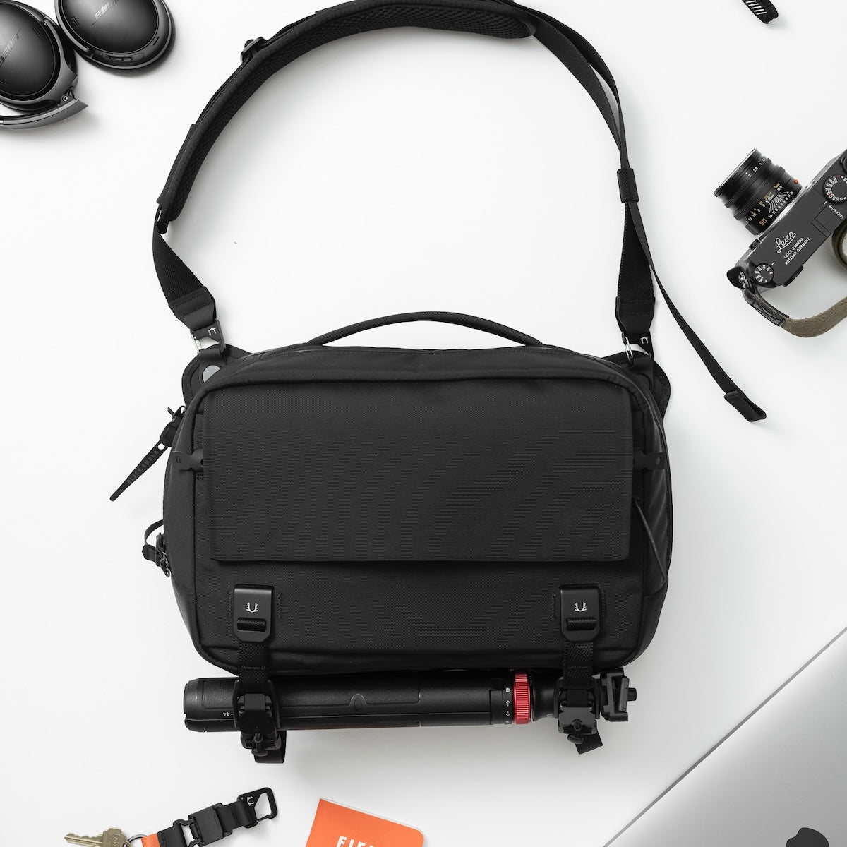 Black Ember GRIP-SLING 12 EMBERTEX™ PFAS FREE - JET BLACK : 12L