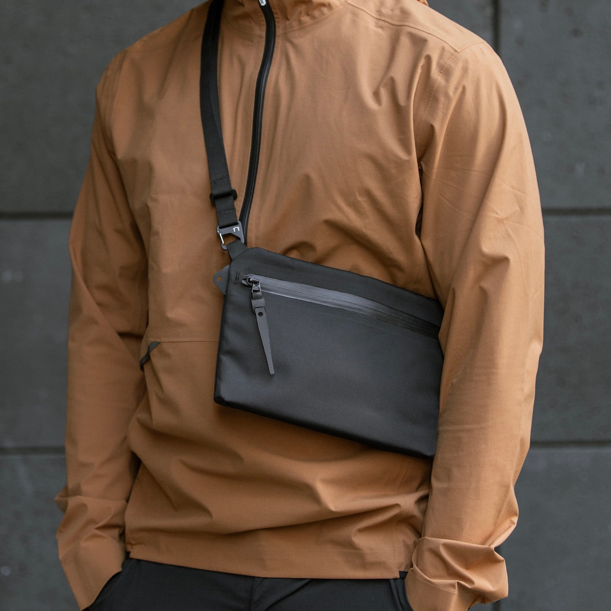 Balck Ember SACOCHE_01 CORDURA® RN66 VELOCITY - JET BLACK