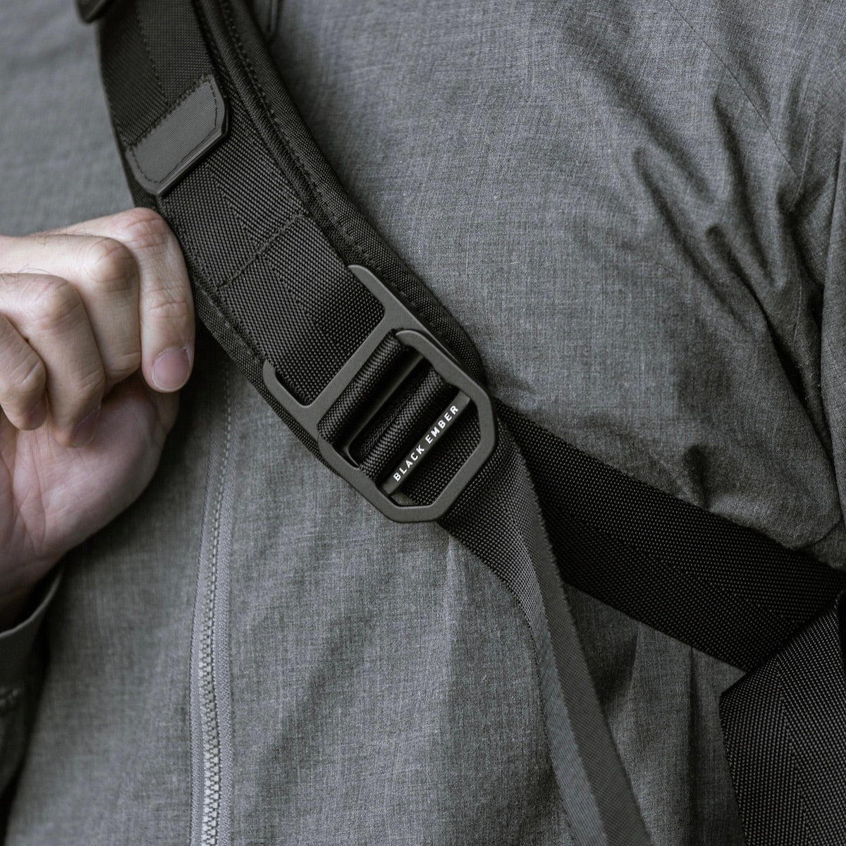 Black Ember GRIP-SLING 09 EMBERTEX™ PFAS FREE - JET BLACK : 9L