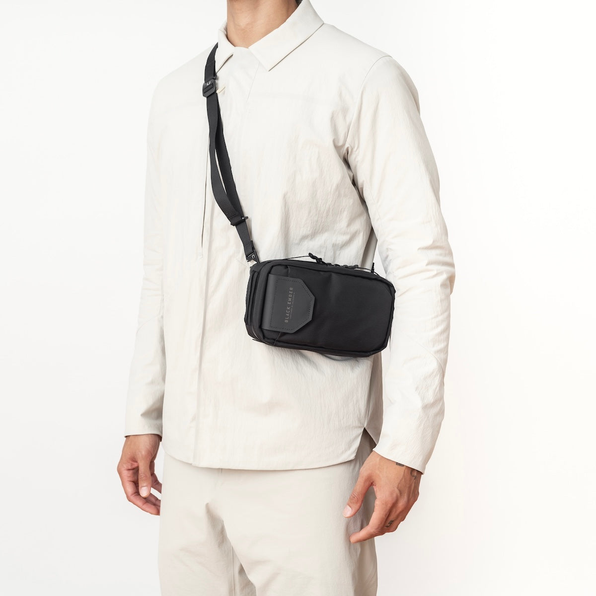 Black Ember TKX CORDURA® RN66 VELOCITY - JET BLACK : 1.5L Sling