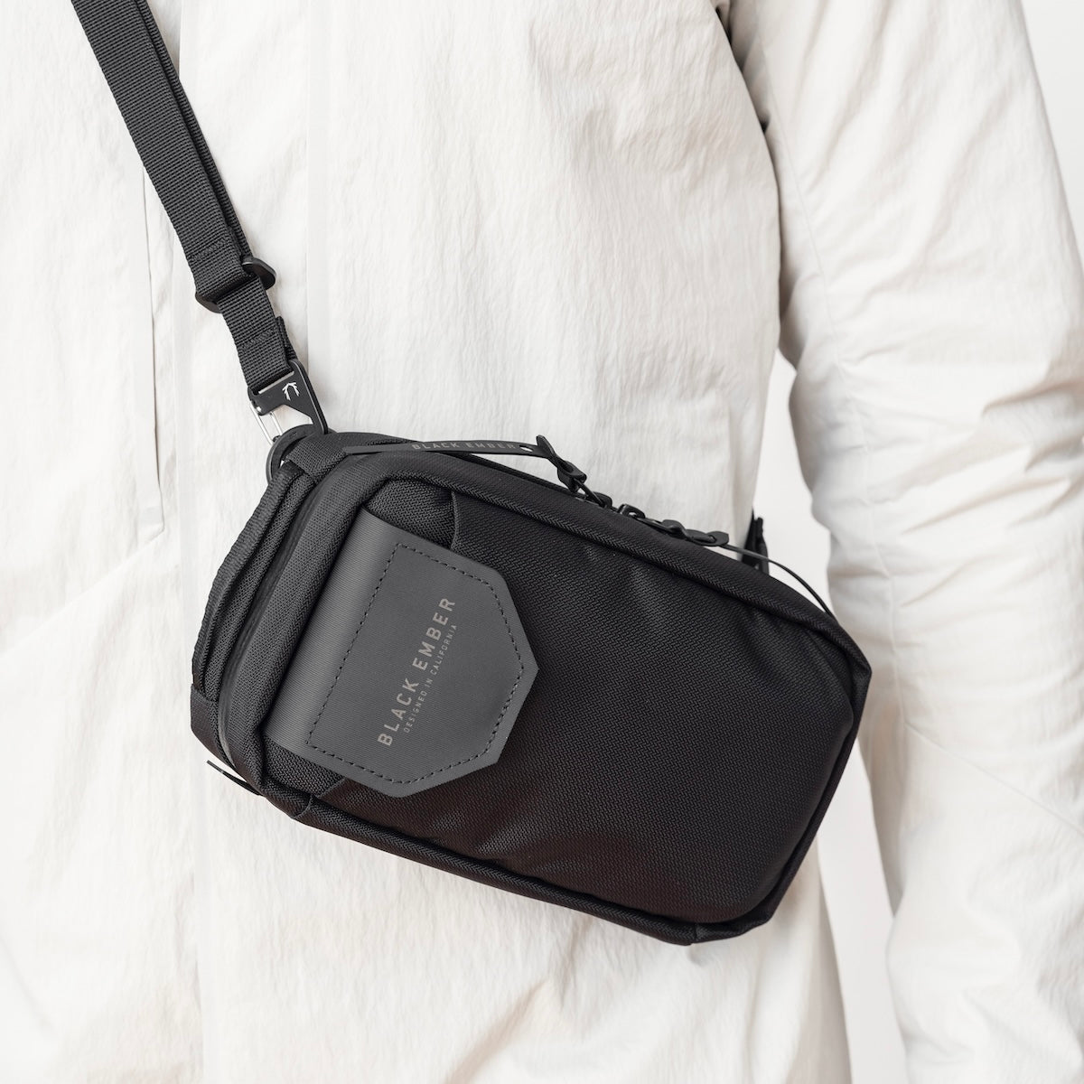 Black Ember TKX CORDURA® RN66 VELOCITY - JET BLACK : 1.5L Sling
