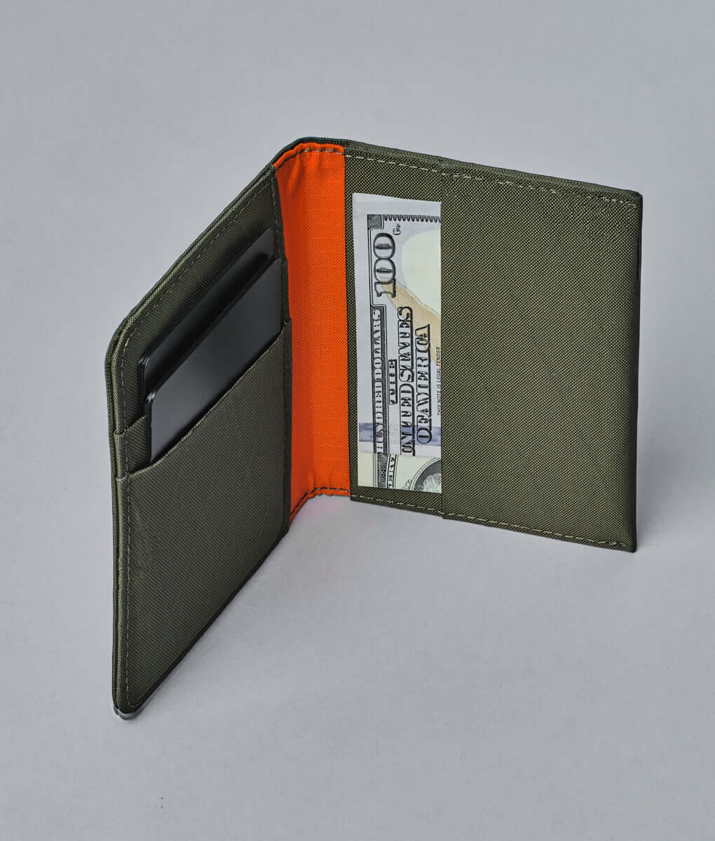 Alpaka bifold ARK wallet showcasing sleek design, premium material, and exceptional durability