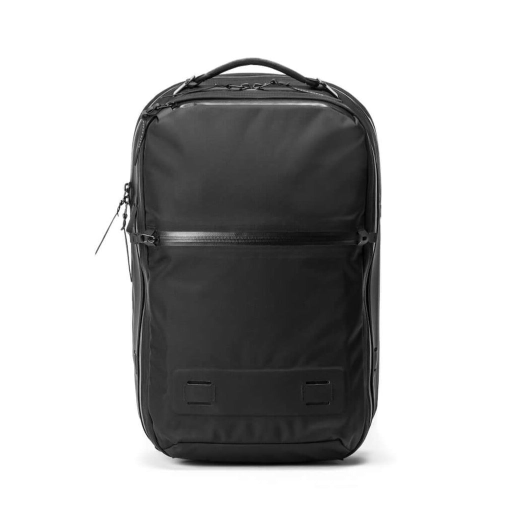 Luxury Black Ember Citadel 25L backpack featuring weatherproof design for premium durability and style