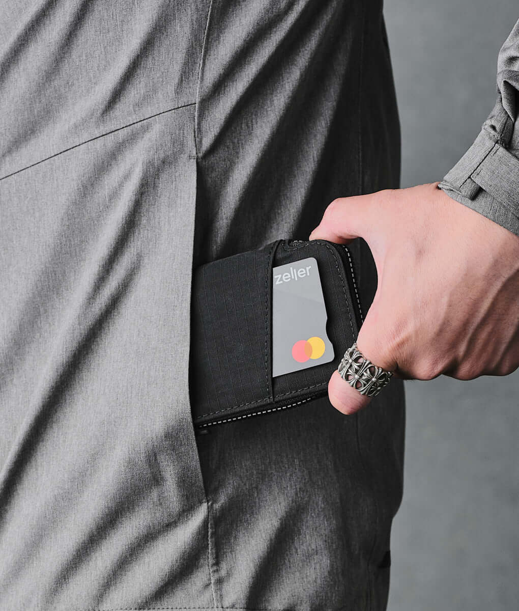 Zip Card Pouch