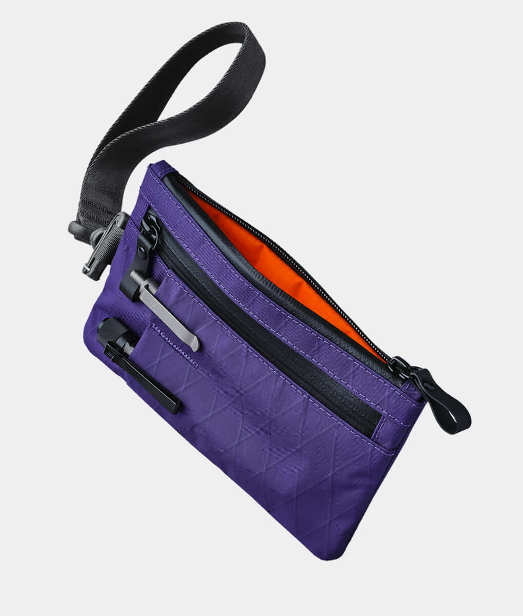 Zip Clutch - Vivid