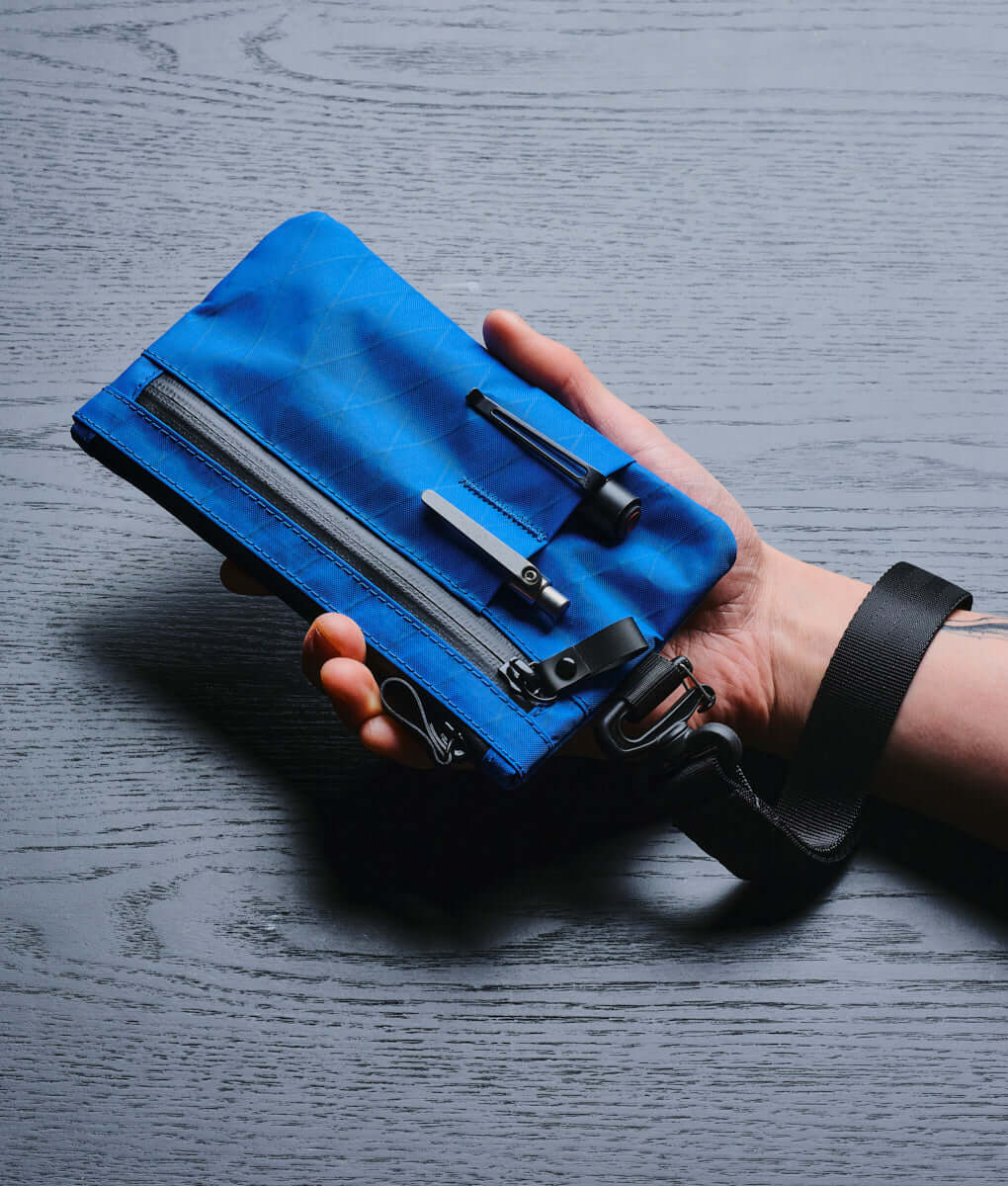 Zip Clutch - Vivid