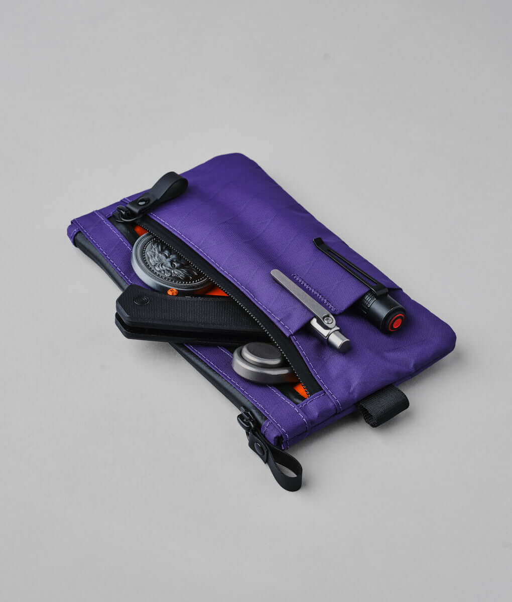 Zip Clutch - Vivid