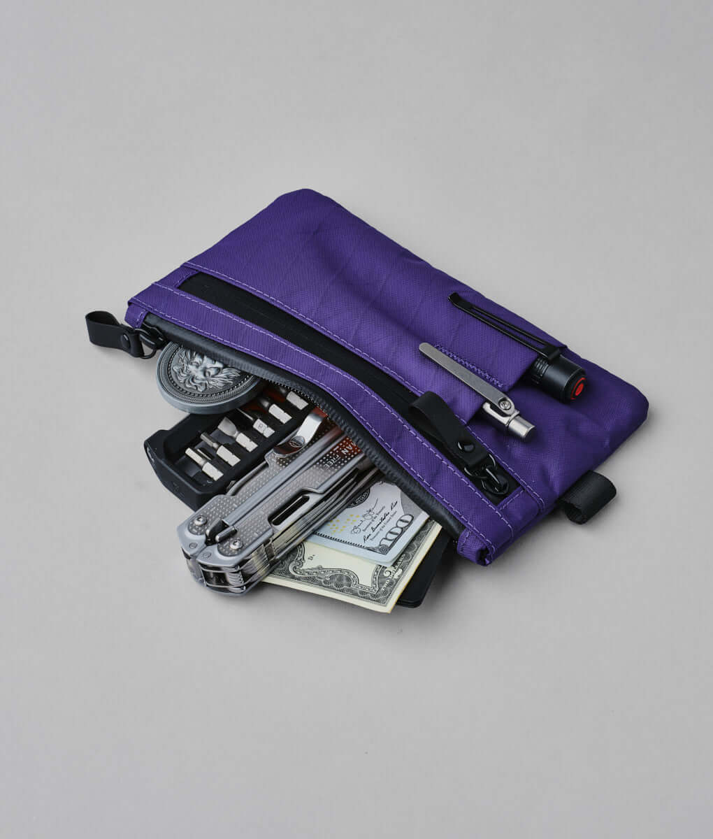 Zip Clutch - Vivid