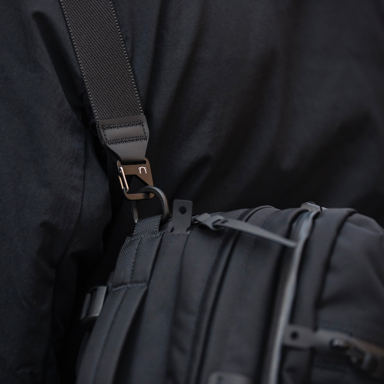 Black Ember FORGE SHOULDER STRAP - JET BLACK