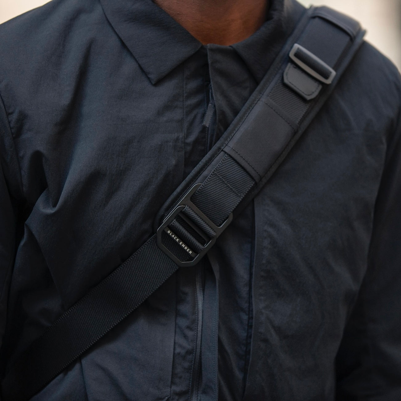 Black Ember FORGE SHOULDER STRAP - JET BLACK