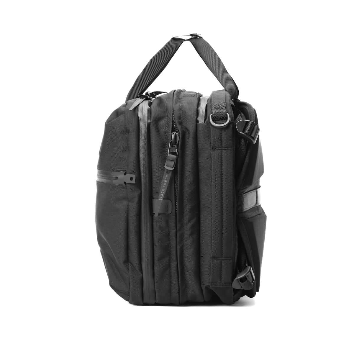 FORGE 30 CORDURA® RN66 VELOCITY - JET BLACK : 20L - 30L EXPANSION