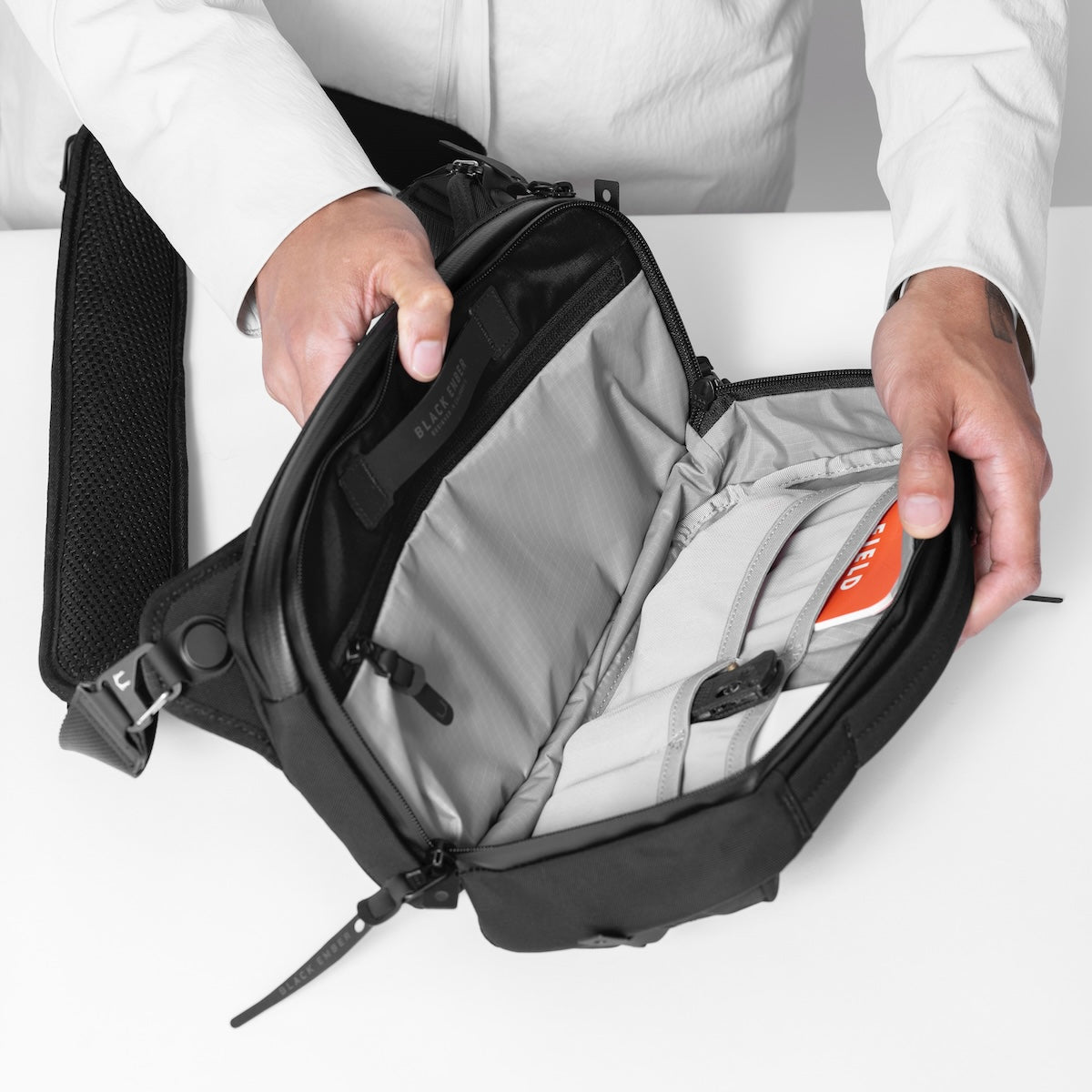 Black Ember GRIP-SLING 06 EMBERTEX™ PFAS FREE  - JET BLACK : 6L