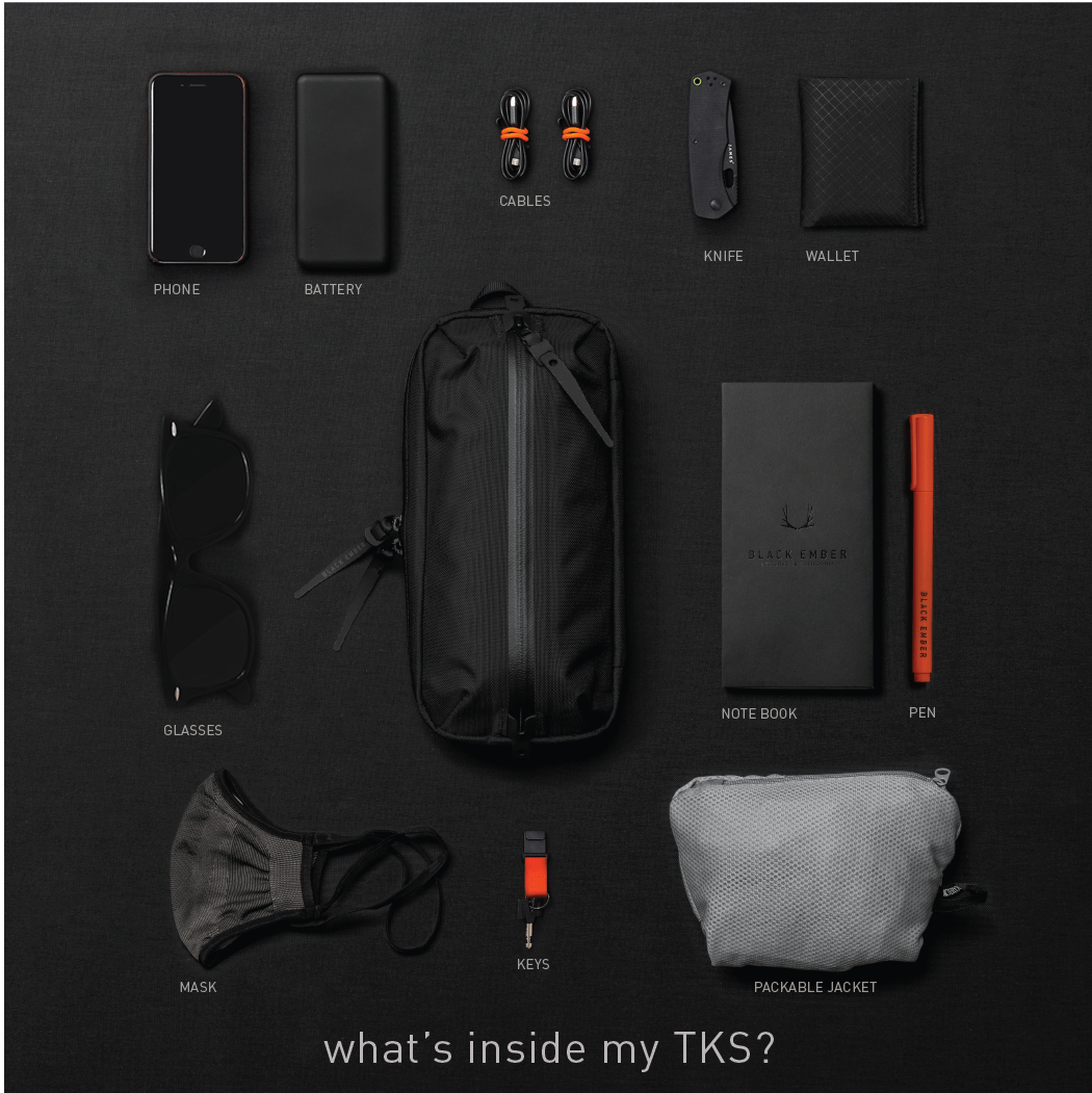 TKS CORDURA® RN66 AIR MATTE - JET BLACK : 2.5L