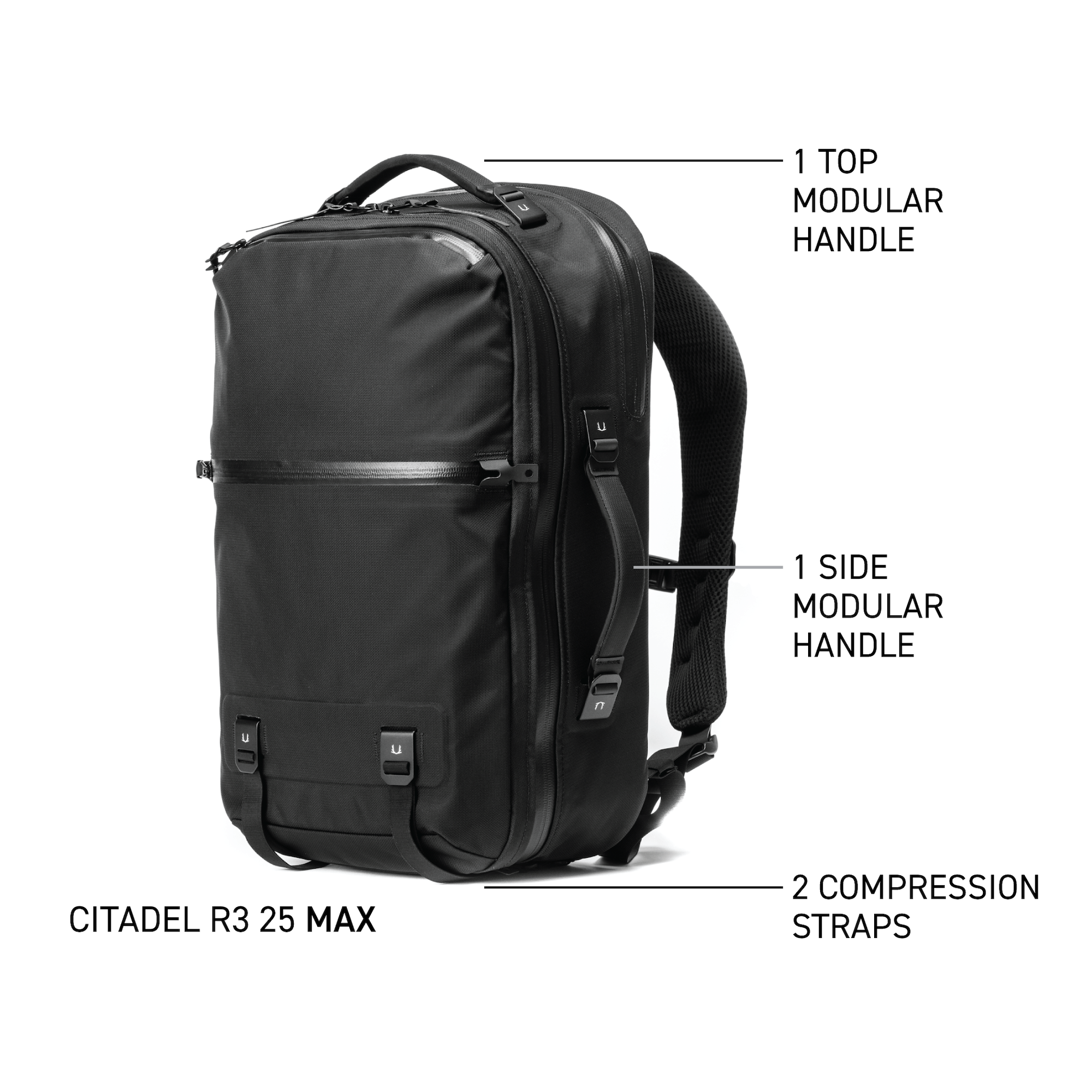 Black Ember Citadel 25L - MAX Bundle