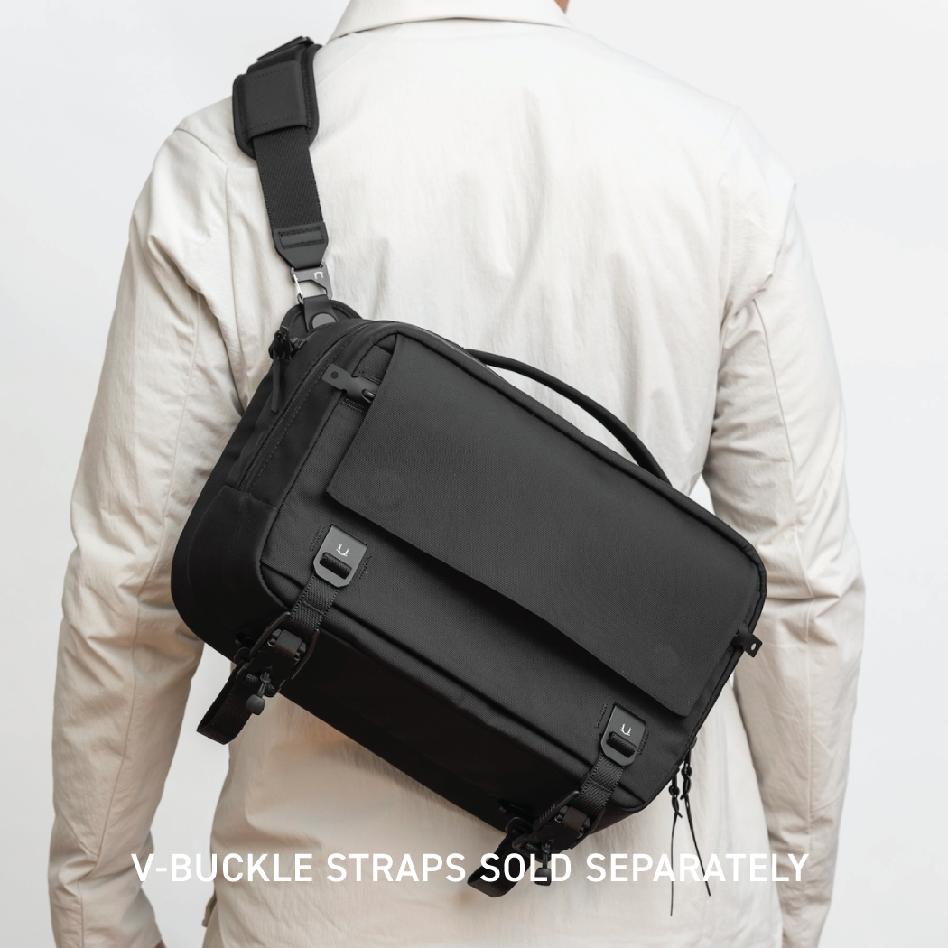 Black Ember GRIP-SLING 12 EMBERTEX™ PFAS FREE  - JET BLACK : 12L