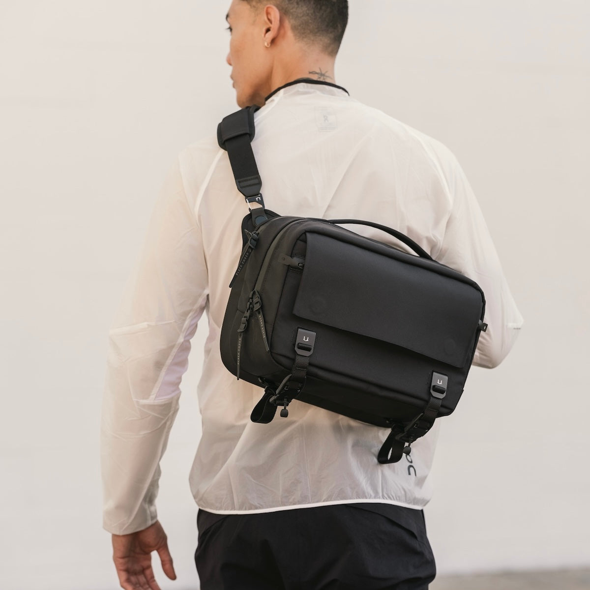 Black Ember GRIP-SLING 12 EMBERTEX™ PFAS FREE  - JET BLACK : 12L