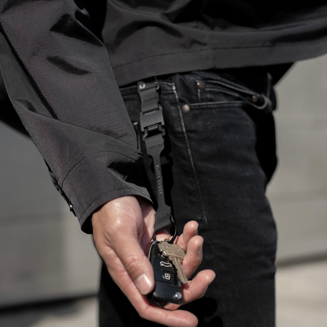 Black Ember Magnetic Key Leash