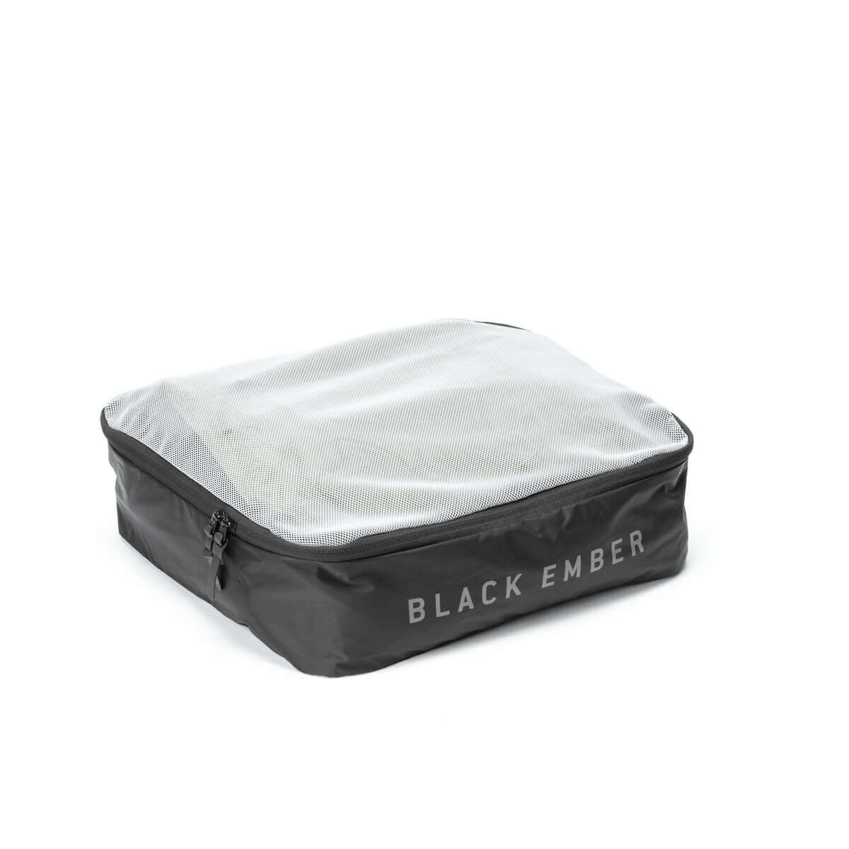 PACKING CUBE LARGE - JET BLACK : 12L (Sold Out - Restocks April)