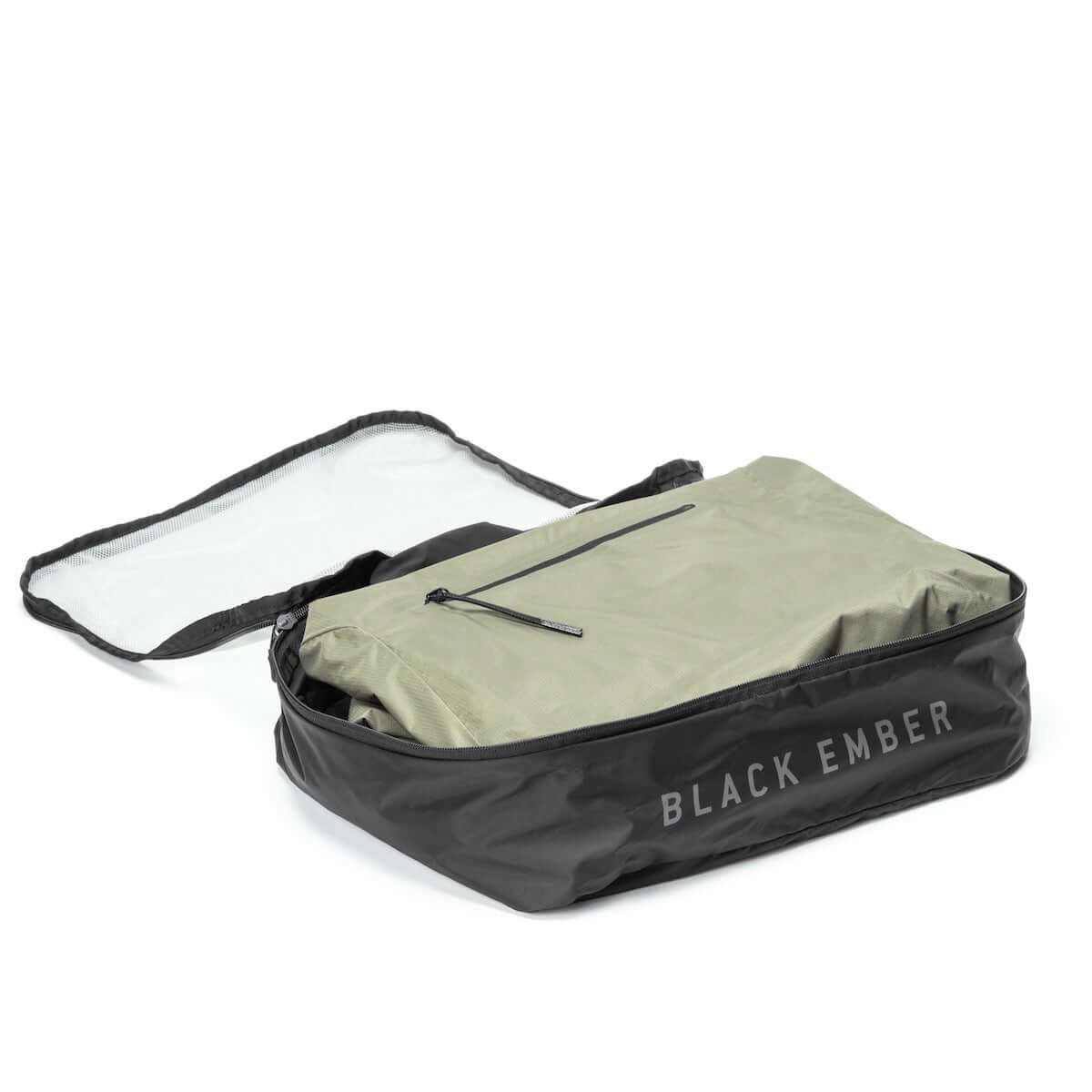 PACKING CUBE LARGE - JET BLACK : 12L (Sold Out - Restocks April)