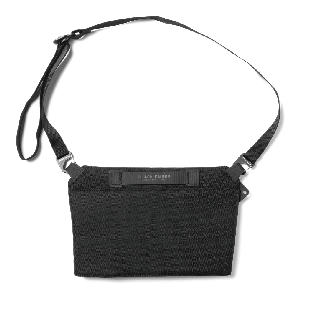 SACOCHE_01 CORDURA® RN66 VELOCITY - JET BLACK