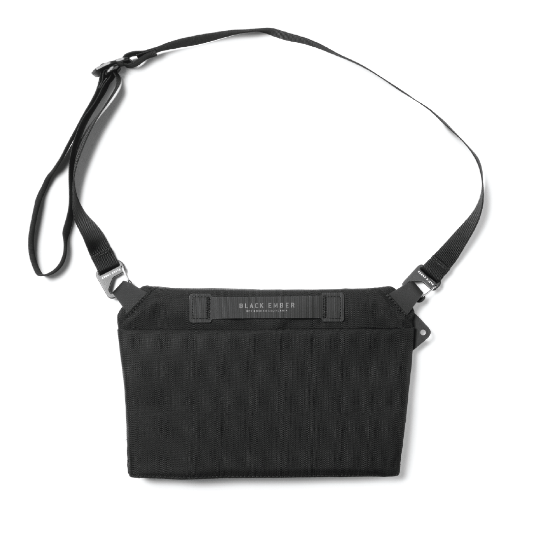 Balck Ember SACOCHE_01 CORDURA® RN66 VELOCITY - JET BLACK