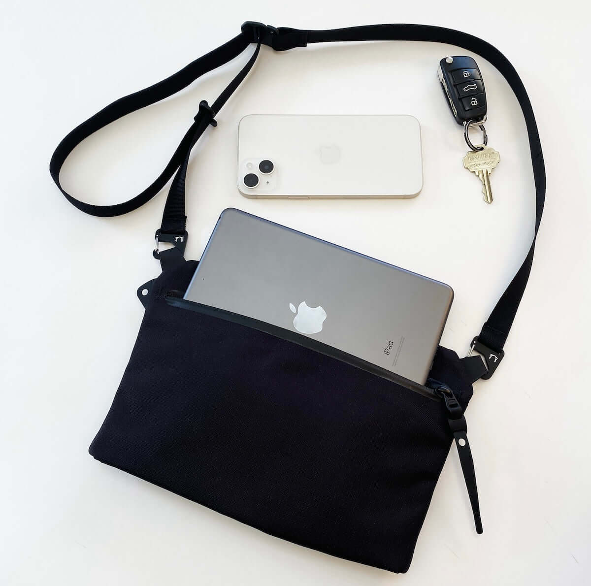 SACOCHE_01 CORDURA® RN66 VELOCITY - JET BLACK