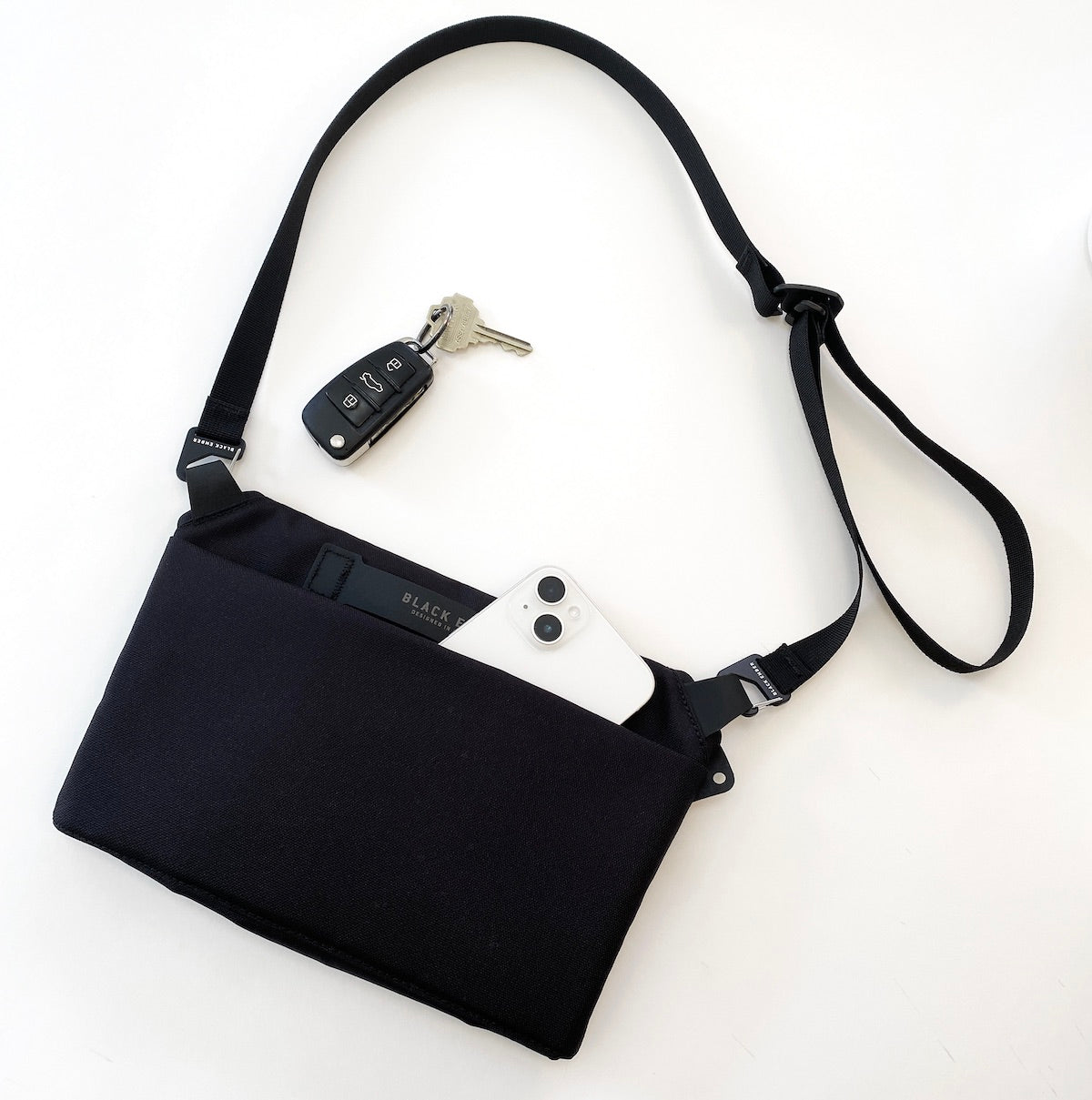 Balck Ember SACOCHE_01 CORDURA® RN66 VELOCITY - JET BLACK