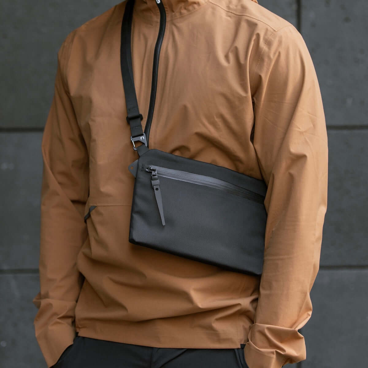 SACOCHE_01 CORDURA® RN66 VELOCITY - JET BLACK
