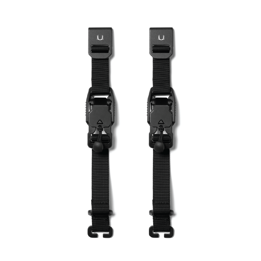Black Ember GRIP-SLING FIDLOCK® V-BUCKLE STRAPS - MULTIPLE