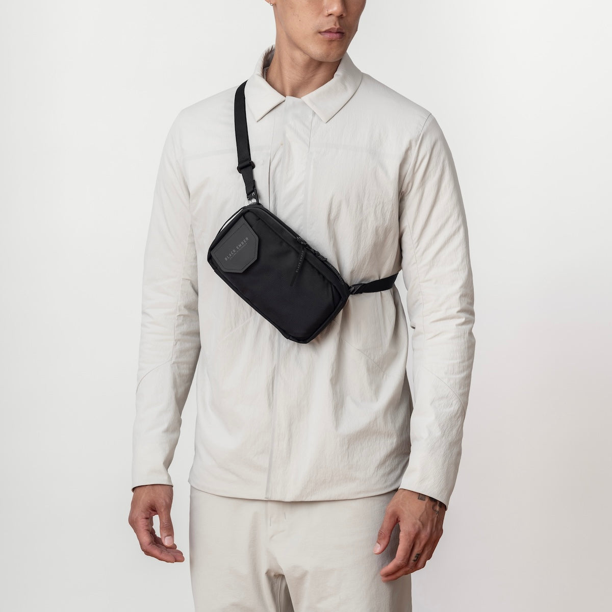 Black Ember TKX CORDURA® RN66 VELOCITY - JET BLACK : 1.5L Sling